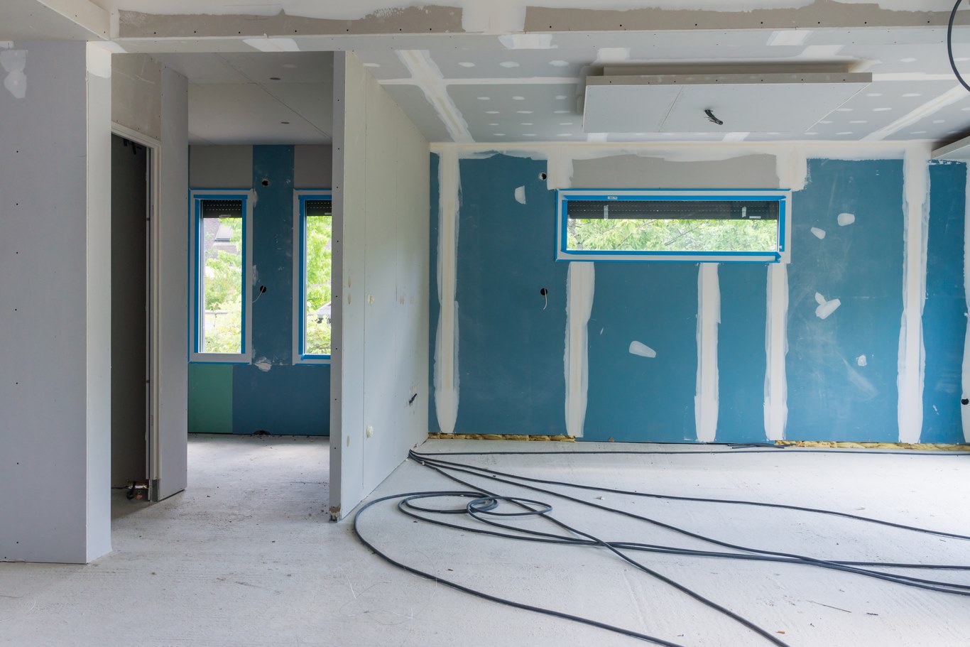 Pose de cloison et portes intérieures à Vienne